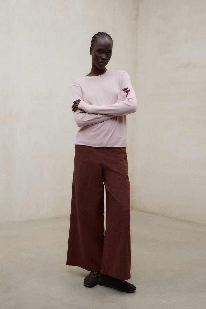 ECOALF jersey algodón color rosa