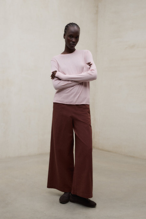 ECOALF jersey algodón color rosa