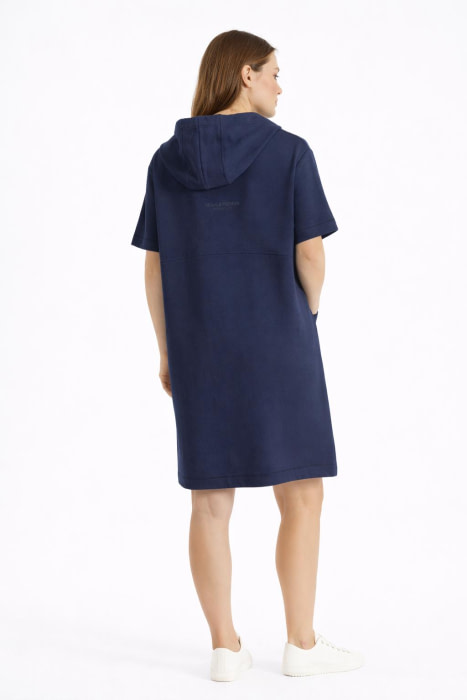 FRIEDA&FREDDIES vestido m/c con capucha azul  marino - 2
