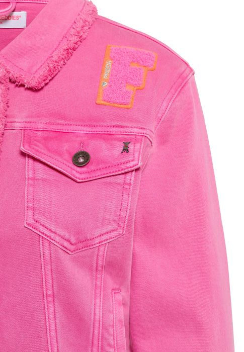 FRIEDA&FREDDIES caçadora fucsia con parches - 7