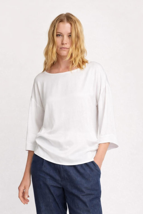 KOCCA camiseta manga 3/4 color blanco