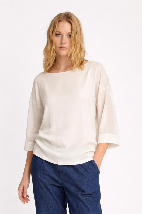 KOCCA camiseta manga 3/4 color crudo