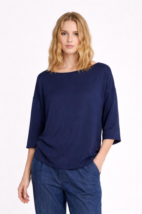 KOCCA camiseta manga 3/4 color azul marino