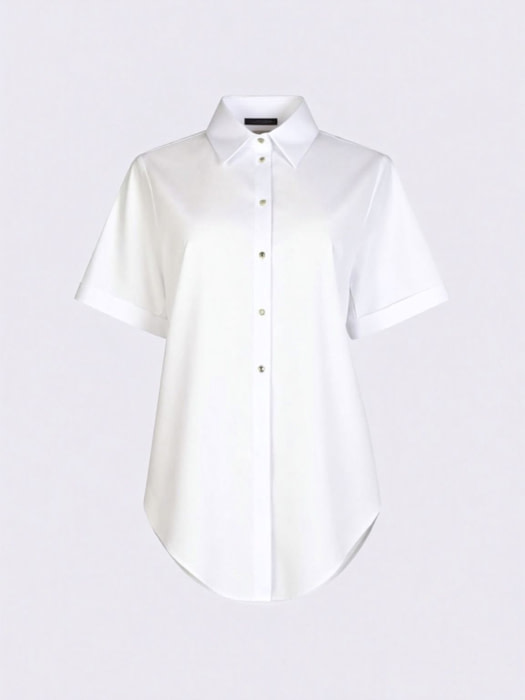 LIU.JO camisa m/c anudada color blanco - 3