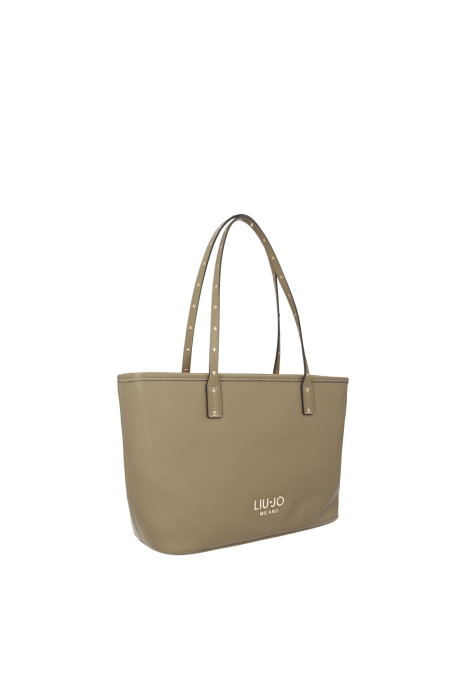 LIU·JO shopping jacquard color beige - 1