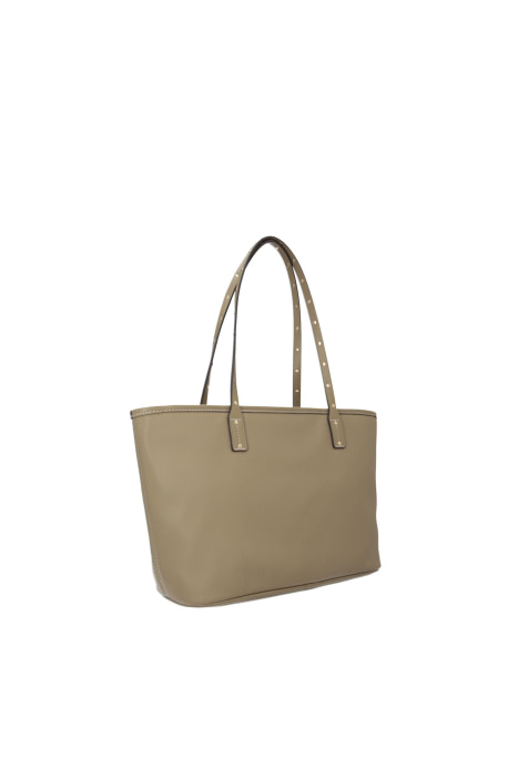 LIU·JO shopping jacquard color beige - 4