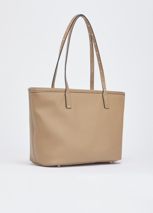 LIU·JO shopping jacquard color beige - 8