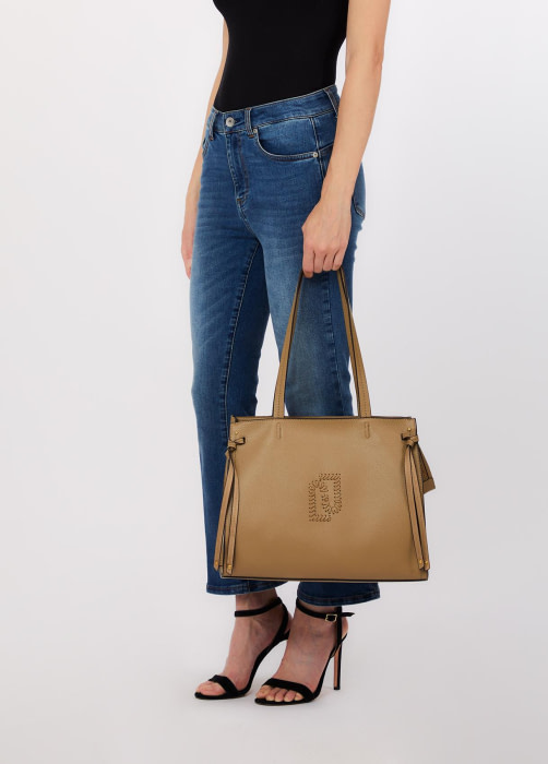 LIU·JO shopping color caqui - 3