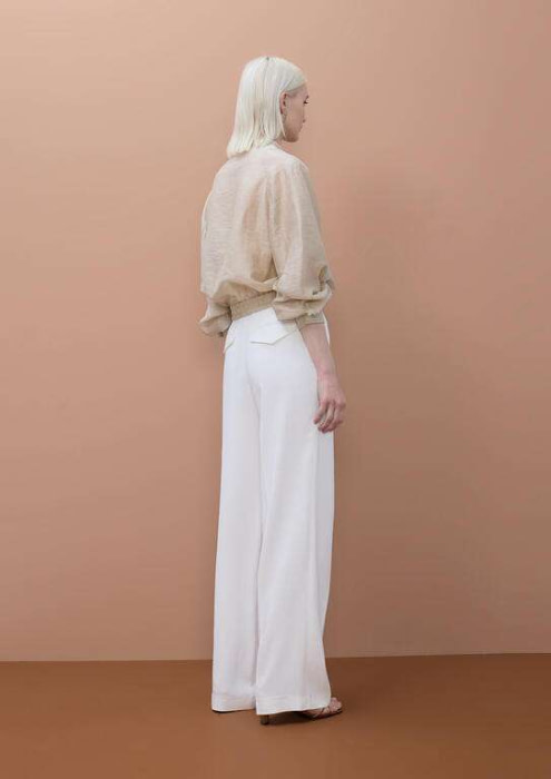 LOLA CASADEMUNT by MAITE chaqueta bolsillos color piedra - 5