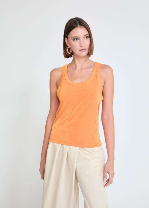 LOLA CASADEMUNT by MAITE top tirantes naranja - 1