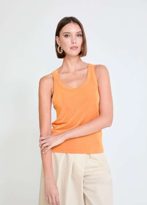 LOLA CASADEMUNT by MAITE top tirantes naranja - 3