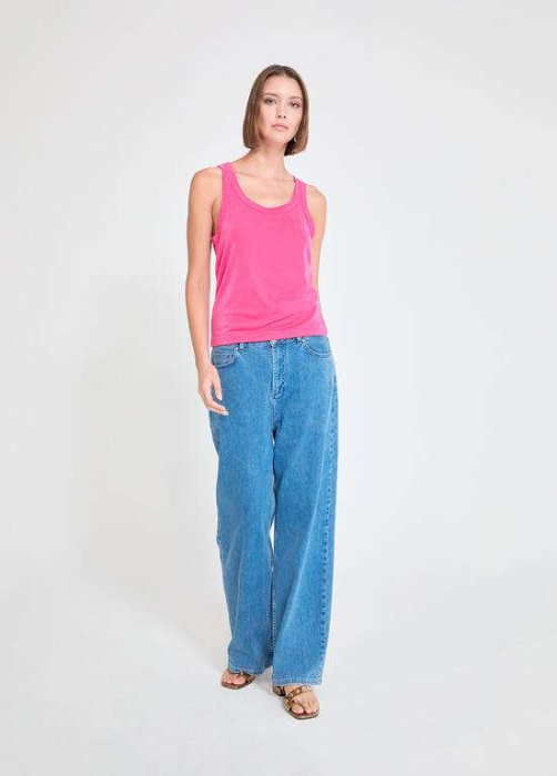 LOLA CASADEMUNT by MAITE top tirantes fucsia - 2
