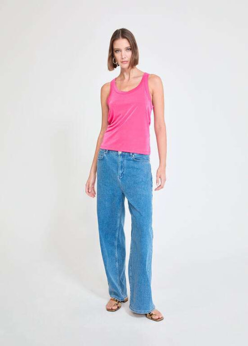 LOLA CASADEMUNT by MAITE top tirantes fucsia - 3