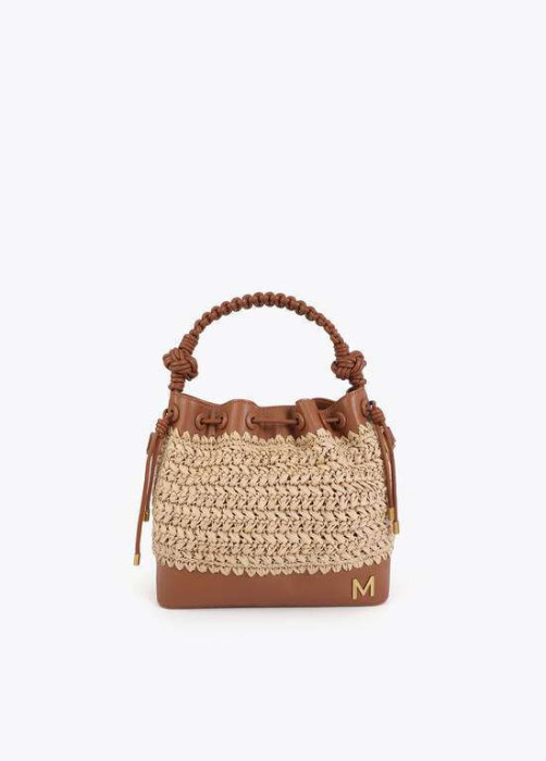 LOLA CASADEMUNT by MAITE bolso judas combinado rafia - 1