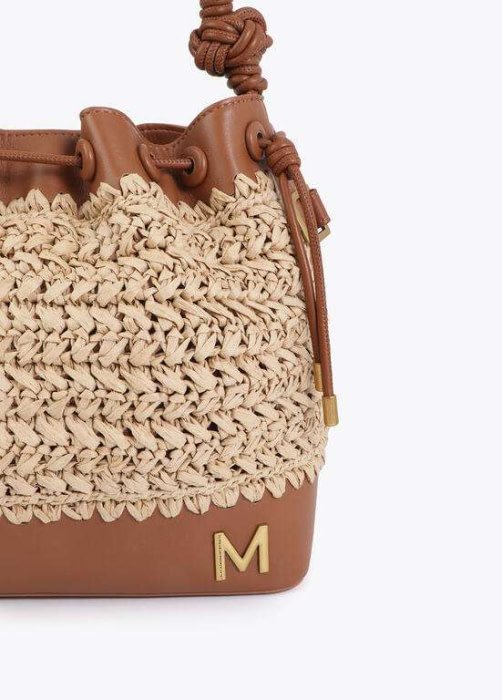 LOLA CASADEMUNT by MAITE bolso judas combinado rafia - 6