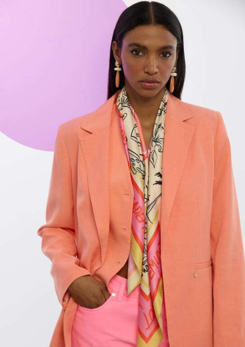 LOLA CASADEMUNT blazer color coral - 3