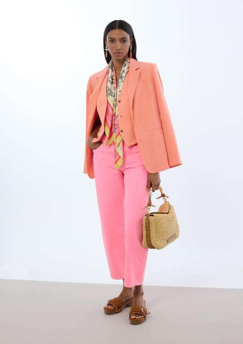 LOLA CASADEMUNT blazer color coral - 5