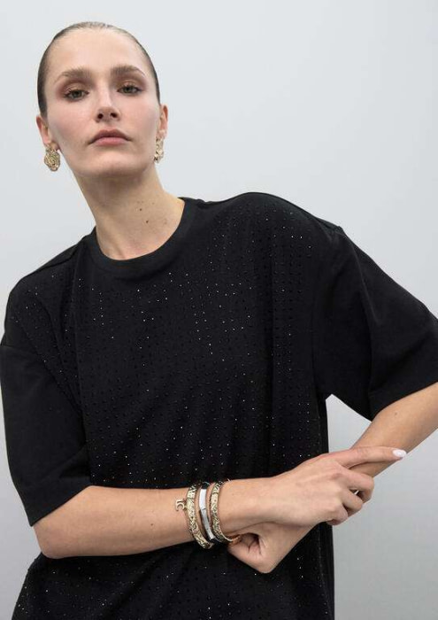 LOLA CASADEMUNT set pulseras elásticas bicolor - 7