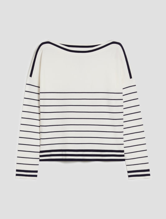 PENNYBLACK jersey rayas marino y crudo - 2
