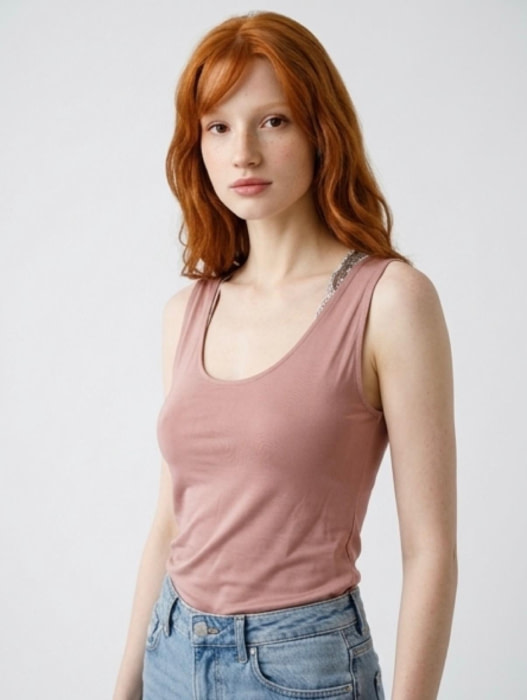 PENNYBLACK top viscosa s/m rosa maquillage