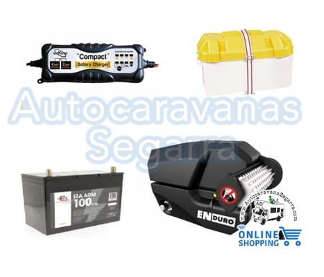 Mover Enduro automático EM313A 2000 kg | Kit completo