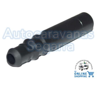 CONNECTOR TUB RÍGID 12MM EXTERIOR UNIQUICK A MANGUERA FLEXIBLE 10/12MM INTERIOR