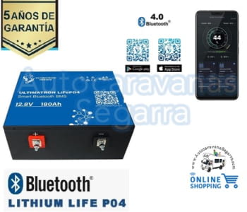 BATERÍA LITIO ULTIMATRON 180Ah ESPECIAL BAJO ASIENTO