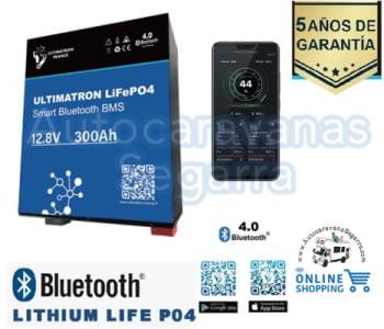 BATERÍA LITIO ULTIMATRON 300Ah ESPECIAL BAJO ASIENTO