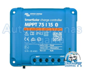 REGULADOR SOLAR SMARTSOLAR VICTRON ENERGY MPPT 75/15
