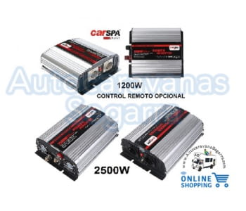 INVERSORES ONDA MODIFCADA CARSPA (1200W y 2500W)