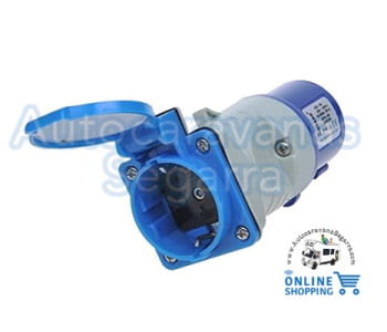 ADAPTADOR COMPACTO SCHUKO 220V CEE