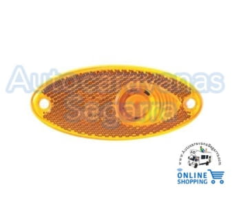 LUZ LATERAL ENCASTRABLE NARANJA