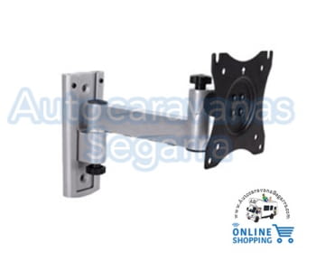 SOPORTE TV REGULABLE EN ALTURA 1 BRAZO