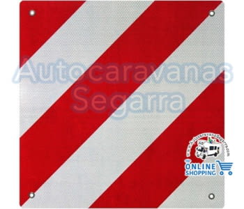 SEÑAL DE ADVERTENCIA DE PLÁSTICO O ALUMINIO