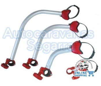 SOPORTE BIKE-BLOCK PRO 2 / 3 / 4 COLOR ROJO FIAMMA