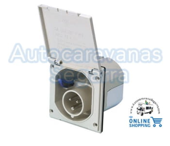 ENCHUFE EMPOTRADO P17 16 BLANCO