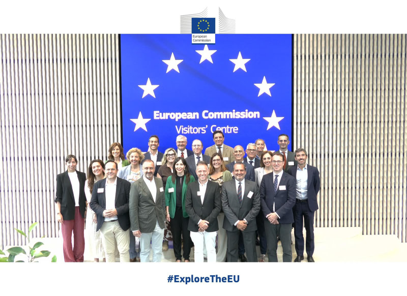 La Cambra de Comerç de Tàrrega participa en una jornada de treball a la Comissió Europea