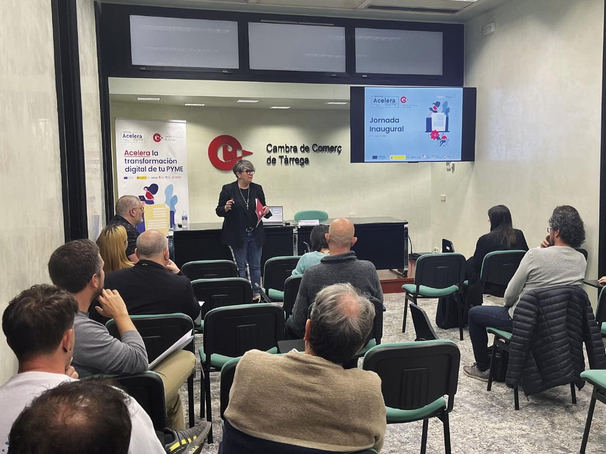 Impulsamos la digitalización empresarial con la Oficina Acelera Pyme de la Cambra de Comerç de Tàrrega