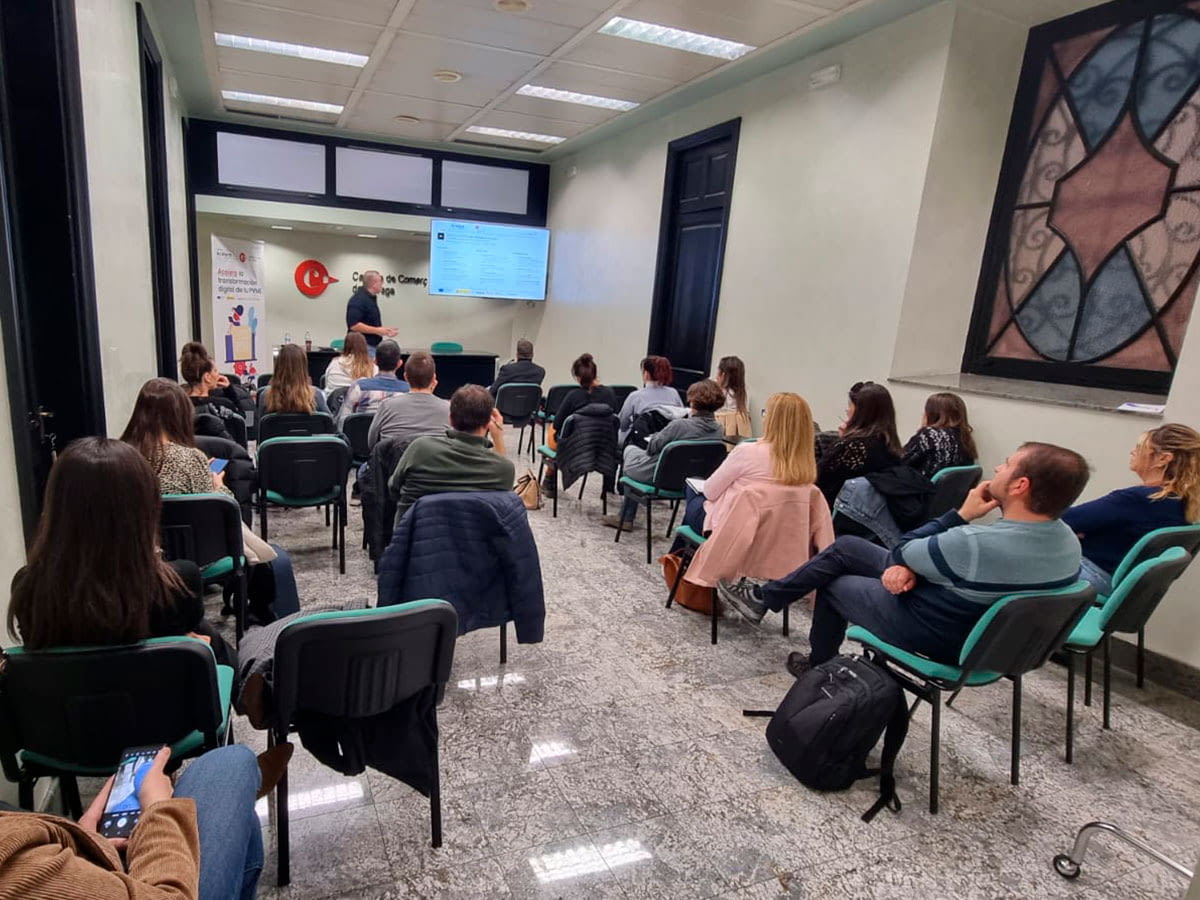 La Oficina AceleraPyme de la Cambra de Comerç de Tàrrega realiza la 1ª jornada dentro del marco formativo en digitalización