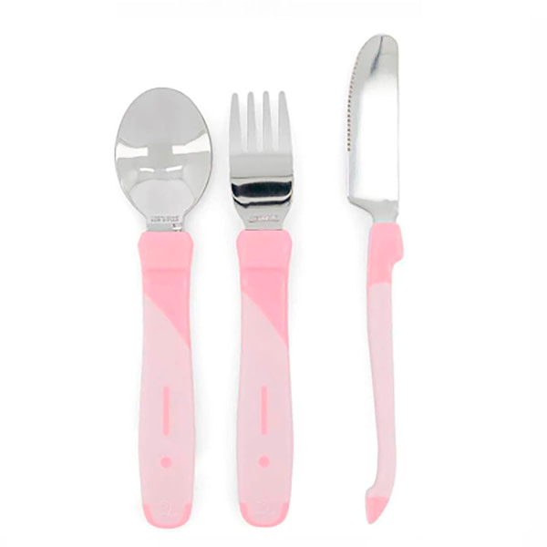 Set de cubiertos bebes 12+m varios colores - 1