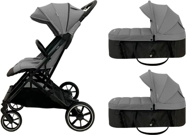 Cochecito Gemelar Tour Twin Max (2 capazos) Varios Colores