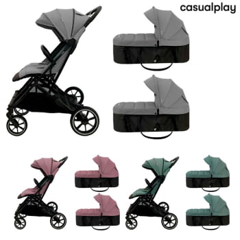 Cochecito Gemelar Tour Twin Max (2 capazos) - 3