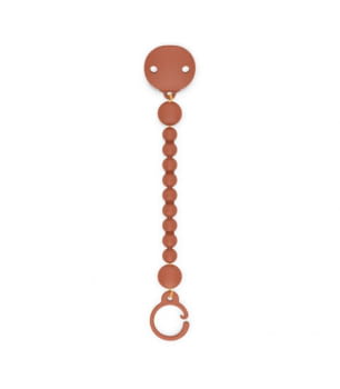 Broche bolitas silicona suavinex teja