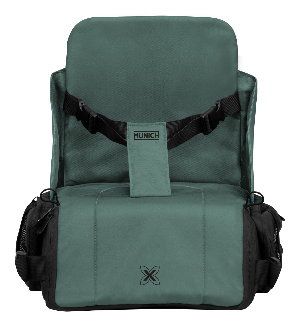 Trona de viaje asiento elevador bebés Munich Green