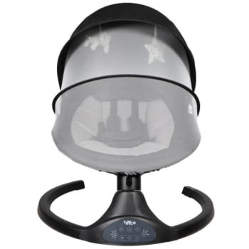 Hamaca columpio eléctrico bebé Hugg Black - 3