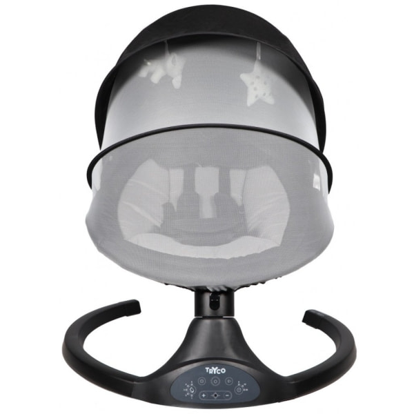 Hamaca columpio eléctrico bebé Hugg Black - 3