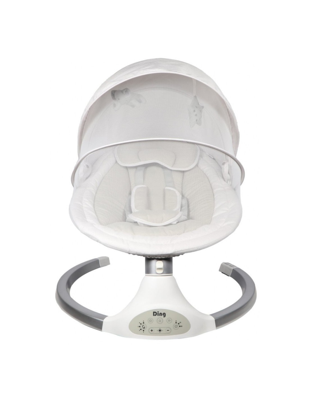 Hamaca columpio eléctrico bebé Hugg White