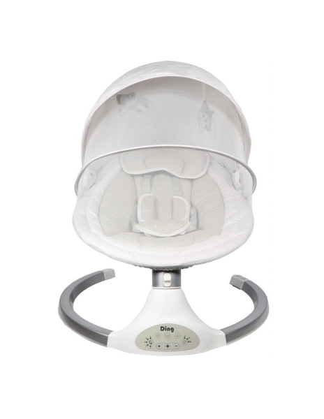 Hamaca columpio eléctrico bebé Hugg White