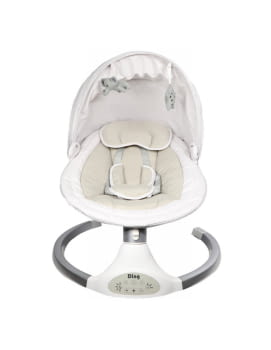 Hamaca columpio eléctrico bebé Hugg White - 2