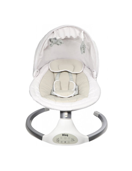 Hamaca columpio eléctrico bebé Hugg White - 2